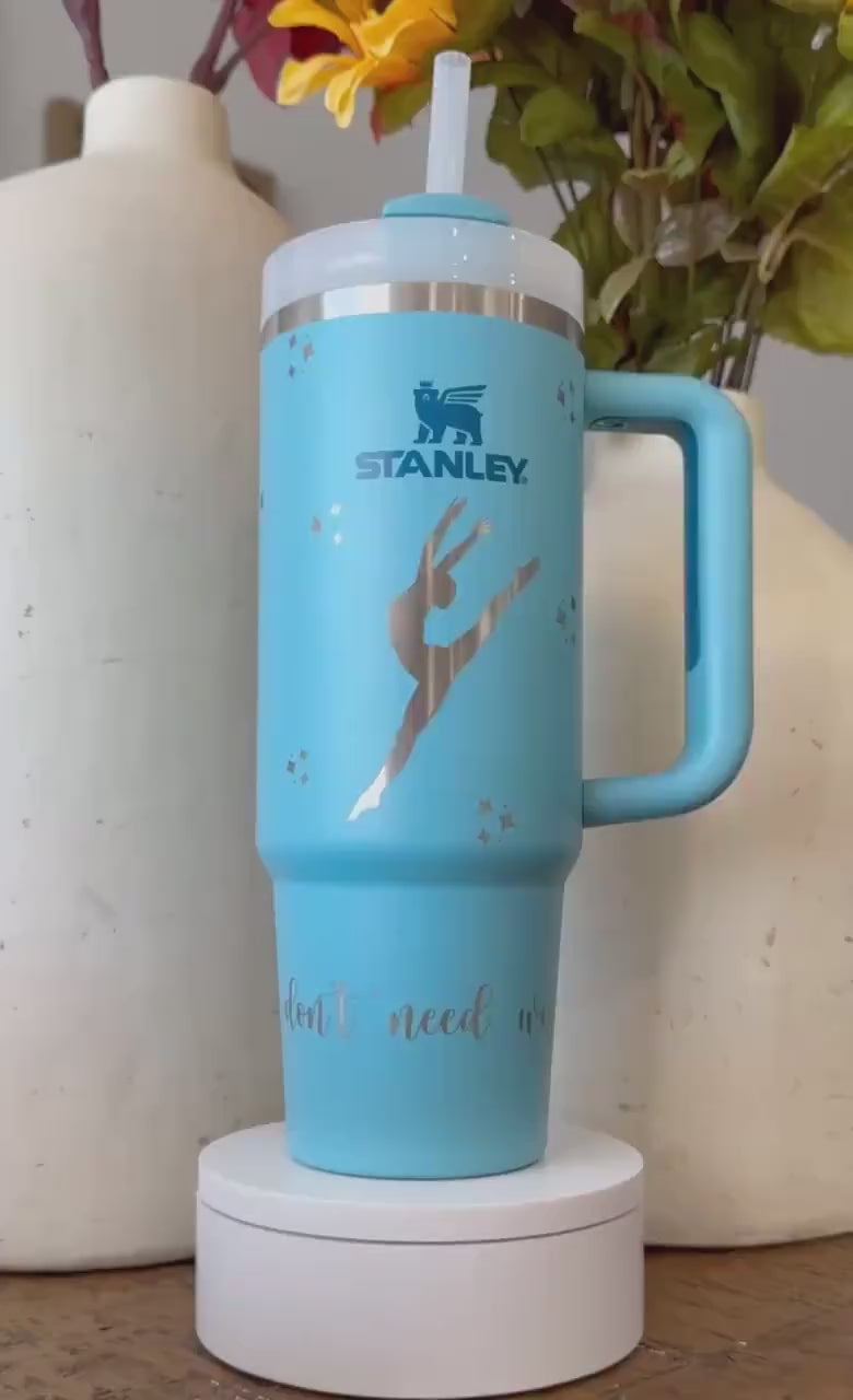 Custom Laser Engraved Stanley Quencher H2.0 Tumbler 30oz